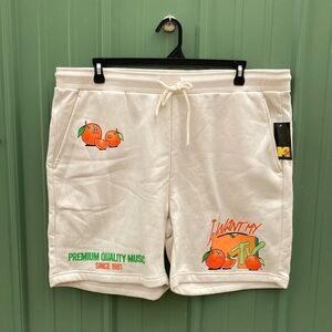 Men's MTV Fleece Comfy Active Jogger Lounge Shorts Size 2XL